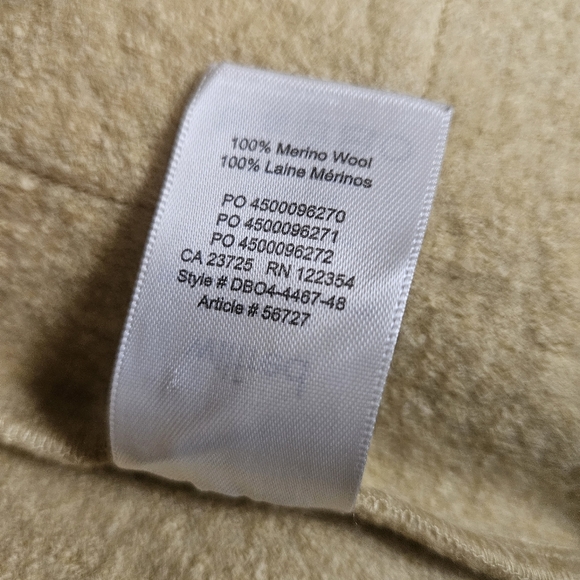 Aritzia Wilfred Yellow Brullon Wool Cardigan Size S - Picture 10 of 11